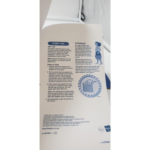 Connect 4 Strategy Game 4 in a Row Game - 5 Ways To Play (2009) 100% COMPLETE - Picture 5 of 8